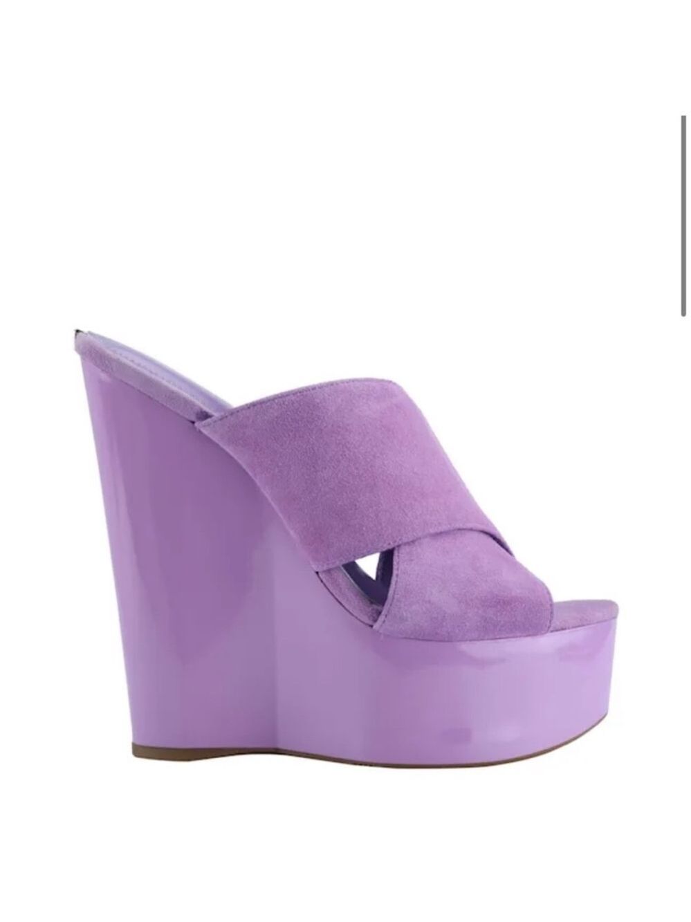 Guess Purple Wedge Sandals - Picture 3 of 7